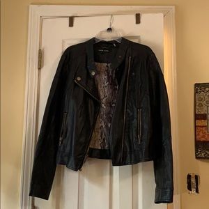 Leather jacket